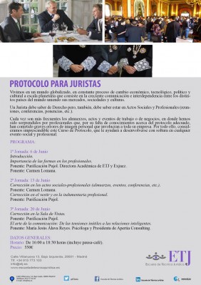 Curso Protocolo para Juristas